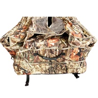 Canard de mise en page pliable imperméable à l'eau un cadre Camouflage disposition aveugle tente de chasse