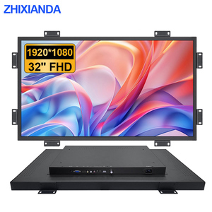 Zhixianda <span class=keywords><strong>32</strong></span> אינץ '1920*1080 מסגרת מסך מגע קיבולי קיר מסך מגע קיבולי רכוב hd vga - Product Image 1