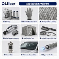 Stainless Steel Yarn for LED Costumes and Interactive Fashion, Conductive Sewing Thread for Makers and Designers