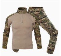 Vêtements tactiques respirants pour hommes pour l'entraînement en plein air, uniforme de chasse pour la randonnée
