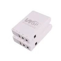 WGP Wifi Router Ip Camera UPS Price 18650 Lithium Battery Backup Power Supply DC Online Portable 5V 9V 12V 1A Mini UPS for CCTV