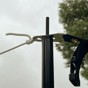 ตัวล็อคเชือกสามเหลี่ยมสแตนเลสแบบปรับได้สำหรับเต็นท์ผ้าใบกันน้ำใช้งานกลางแจ้ง - Product Image 2