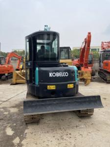 รถขุดมือสอง KOBELCO SK50 5 ตัน ประสิทธิภาพดี รถขุดไฮดรอลิกแบบตีนตะขาบ มีจำหน่ายที่ลานจอดรถเซี่ยงไฮ้ - Product Image 4