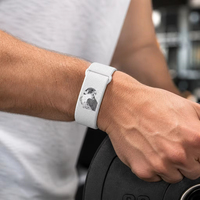 Bandjoy OEM Vente en gros Bracelets de montre en nylon tressé respirant à motifs imprimés, bracelets de remplacement sportifs pour Fitbit Air