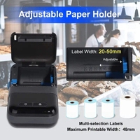 Printer Label Perhiasan Profesional Portabel Pembuat Stiker Thermal Nirkabel Printer Label Harga untuk Toko Perhiasan dan Pakaian