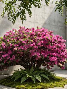 Árbol Decorativo de <span class=keywords><strong>Rododendro</strong></span> Artificial, Árbol de Flores Vívidas para Decoración de Interiores, Vestíbulos y Oficinas - Product Image 6