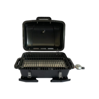 Table de vente en gros de steak de gril de barbecue de gaz de Smarttemp de dessus d'approvisionnement d'usine avec la finition de revêtement de poudre