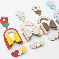Ensemble cadeau de Noël d'accessoires pour cheveux personnalisés : Pince à cheveux, Fleur, Nœud arc-en-ciel, Accessoire de tête en cuir, Pince à cheveux mignonne en forme de nœud, Vente en gros