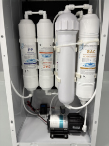 Dispensador <span class=keywords><strong>de</strong></span> <span class=keywords><strong>Agua</strong></span> con Filtración <span class=keywords><strong>de</strong></span> 7 Etapas Personalizado OEM/ODM 110V 220V para Hotel, Oficina, Hogar, Escuela, Proyecto, Pedido <span class=keywords><strong>de</strong></span> Fábrica - Product Image 6
