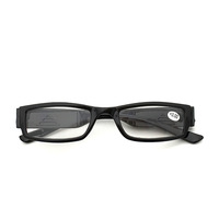 Lunettes de lecture LED simples en gros, lunettes presbyopes éclairées par LED, grossissement 180 %, éclairage, lunettes adaptées aux seniors