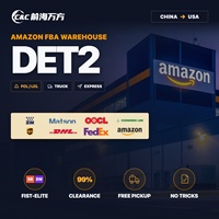Agent d'expédition express FBA DET2, 50500 Mound Rd Shelby Township MI 48317, expédition maritime DDP LCL FCL Chine vers les États-Unis, transitaire