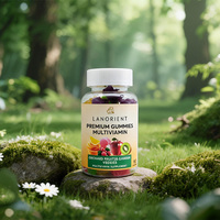 Gommes multivitaminées de qualité supérieure OEM pour les végétariens, favorisent la santé quotidienne, sans gluten, avec de la vitamine C, de la vitamine A et du collagène