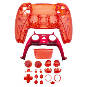 <span class=keywords><strong>Coque</strong></span> de Remplacement Complète Transparente pour Manette <span class=keywords><strong>PS5</strong></span> avec Boutons Clairs - Product Image 6