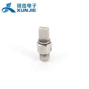 Bisagra de amortiguación de una línea Xunjie, 180 grados, acero inoxidable, montaje en superficie para lámpara de escritorio, diseño minimalista - Product Image 3