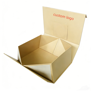 Caja de Regalo Plegable de Cartón Rígido con Cierre Magnético Ecológico de Alta Gama con Logotipo Personalizado para Carteras, <span class=keywords><strong>Ropa</strong></span>, Zapatos, Envío y Transporte - Product Image 1