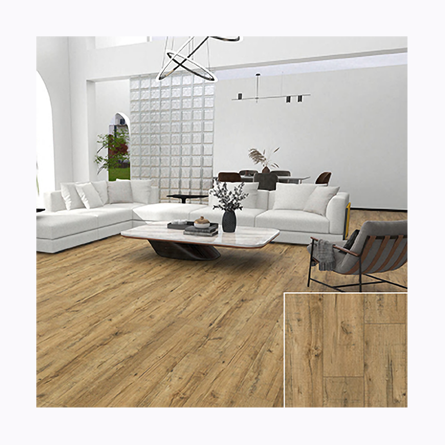 MGM88007-004 de plancher de serrure de spc