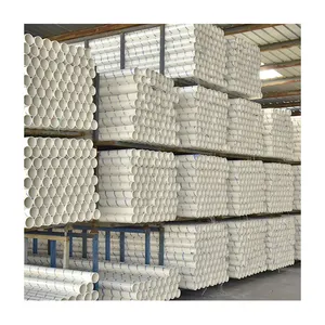 White Sch40 UPVC Plastic Pipe 4inch 12inch PVC inch Size Price for Water Supply Drainage Supplier