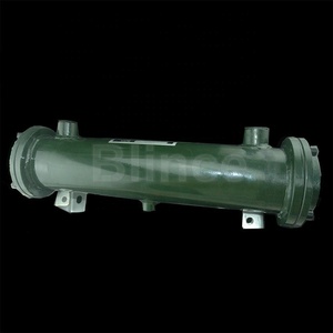 Refroidisseur d'huile industriel Blince OR-60, échangeur de chaleur à tubes en cuivre pour machine à plastique - Product Image 3