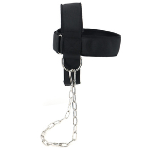 Kualitas tinggi disesuaikan angkat besi kebugaran leher latihan penguat bobot kepala leher <span class=keywords><strong>Harness</strong></span> untuk angkat berat badan - Product Image 5