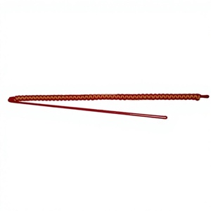 Cordon de sifflet torsadé noir 4 PARA SOLDIERS, cordon simple, revêtement britannique, logo couleur personnalisé, écologique, réutilisable, haute qualité - Product Image 2