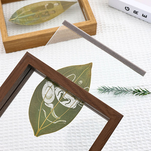 Manufacturer wholesale leaf carving <b>frame</b> specimen <b>frame</b> square 6-inch, 7-inch, 8-inch <b>A4</b> - Product Image 3