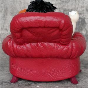 Figurine d'anime 14-18CM 1 PIECE Fat Cute <span class=keywords><strong>Luffy</strong></span> Zoro Sanji, figurine de manga de dessin animé, jouet de collection, cadeau - Product Image 4