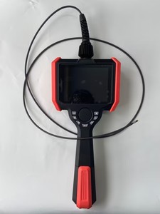 유연한 비디오스코프 검사 카메라 3.9mm 측면 렌즈 1m 테스트 케이블 텅스텐 편조 케이블 비파괴 검사 - Product Image 1