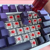 Universal Two-in-One Mechanical Keyboard Hot-Swappable Keycap Shaft Puller & Remover Model KBPULL1