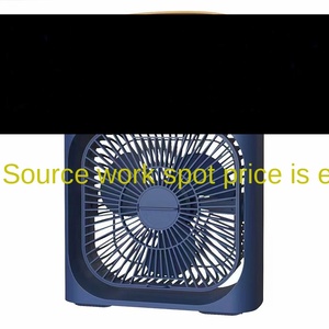 Nouveau ventilateur lumineux multifonction USB mini à cinq trous, alimenté par batterie, pour vente en gros transfrontalière - Product Image 3