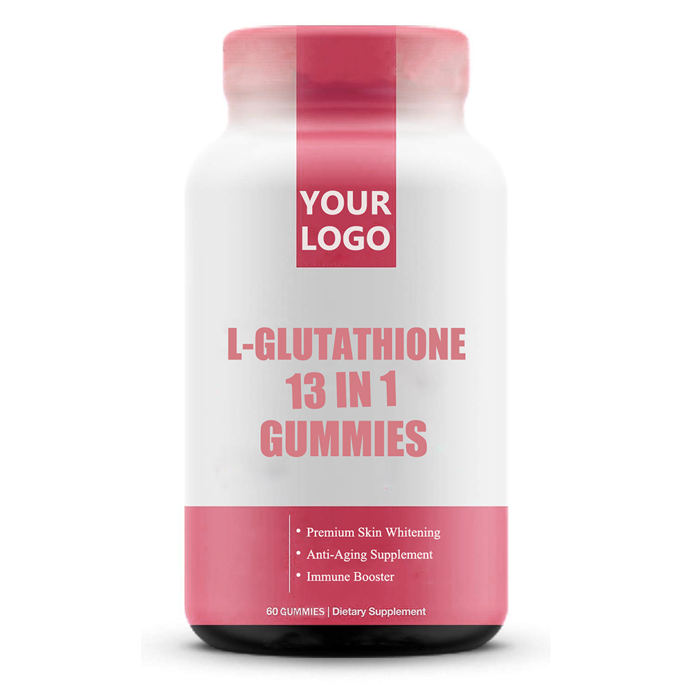 L-глютатион 13 в 1, жевательные Антивозрастные отбеливающие Коллагеновые средства для ухода за кожей с фламинго