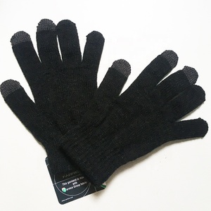 Modèle tendance 2025 Mitaine en laine tricotée douce et chaude avec écran tactile pour l'hiver - Product Image 1