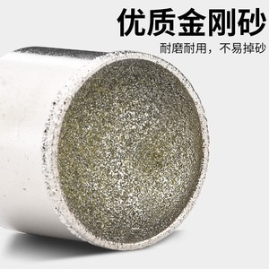 หัวเจียรทรงกระบอกเพชร 10 มม. สำหรับเครื่องเจียรขัดหยก - Product Image 2