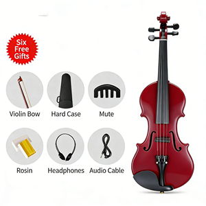 Violín Eléctrico Directo de Fábrica, Tamaño <span class=keywords><strong>3</strong></span>/<span class=keywords><strong>4</strong></span> 1/2, Pastilla para Violín - Alta Calidad para Estudiantes Principiantes - Product Image 6