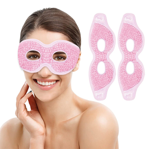 Bingyuan OEM Soothing Gel Bead Eye Mask with Long Lasting Cooling & Hot/Cold Ice Pack for Eye Fatigue Relief