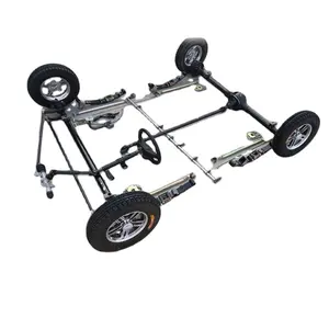 Kit d'essieu trike transaxle moteur électrique kit d'assemblage de piste d'essieu arrière 1.5t semi-remorque essieu 600mm avec personnalisation