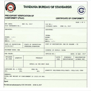 Declaración de conformidad Certificación en China Certificación CE DE LA UE - Product Image 5
