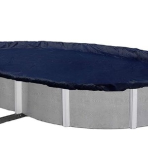 Cubierta para Piscina Redonda de Alta Resistencia para Invierno, de PE, para Piscinas Elevadas de 15 pies, con Protección UV, Venta al por Mayor, Fabricación Personalizada OEM - Product Image 2