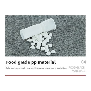 Cartucho Pre-Filtro de Algodón PP con Núcleo Antiincrustaciones <span class=keywords><strong>MSAP</strong></span> (5g/8g) para Purificadores de Agua - Product Image 4