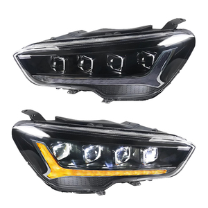 MJ para <span class=keywords><strong>Hyundai</strong></span> IX35 <span class=keywords><strong>Tucson</strong></span> 2018 2020 accesorios LED faros delanteros Lmap actualización 4 lentes Demon LED faros delanteros - Product Image 1