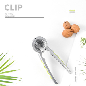 Vente en gros de gadgets de cuisine avec logo personnalisé casse-noisette en entonnoir casse-noix en alliage d'aluminium casse-noix avec clip - Product Image 5