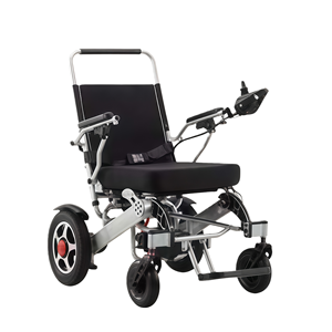 Silla de Ruedas Eléctrica Plegable Ligera y Portátil para Adultos - Motor Dual de 250W - Product Image 1