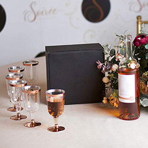 Venta al por mayor de vasos desechables PET transparentes de China, vasos transparentes de diseño novedoso para fiestas - Product Image 3