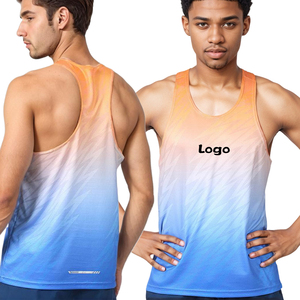Wholesale Men's Breathable Casual Sports <b>Singlets</b> Gym Fitness <b>Running</b> Workout Tank Tops Quick Dry Bodybuilding Training - Product Image 4