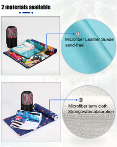 Telo Mare Personalizzato di Lusso con Logo Stampa Personalizzata Spedizione Veloce Grande Telo Mare Estivo <span class=keywords><strong>in</strong></span> <span class=keywords><strong>Microfibra</strong></span> - Product Image 6