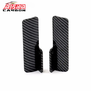 AISKA Protezione Anteriore per Forcella in Fibra di Carbonio 3K, Copertura Antipolvere per Harley Touring CVO Road Glide <span class=keywords><strong>ST</strong></span> Upgrade - Product Image 6