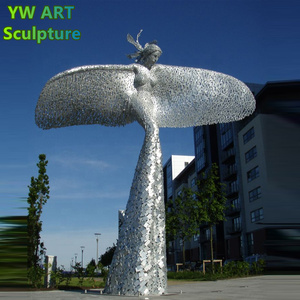 Décoration extérieure <span class=keywords><strong>Sculpture</strong></span> grandeur nature de couple embrassant en acier inoxydable <span class=keywords><strong>Sculpture</strong></span> d'étreinte d'art extérieur - Product Image 4