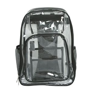 Large Transparent PVC <b>Backpack</b> for Adults and Teens Waterproof <b>Clear</b> School/Sports/Work/Travel <b>Backpack</b> for College Girls - Product Image 4