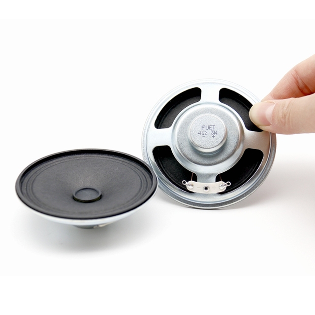 3Inch 77MM Round Shape Speaker 4 Ohm 3W Full Range Low Frequency Paper cone Loud Speaker Driver
