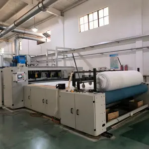 China Polyestervezel Watten Dekbed Plaatmachine Laagsmeltvezel Lijmvrije Machinelijn