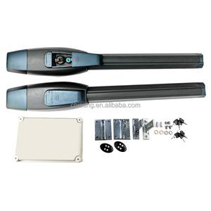 Kits de motor de puerta batiente remota para exteriores DC 24V 300KG Abridor de puerta batiente automático - Product Image 6